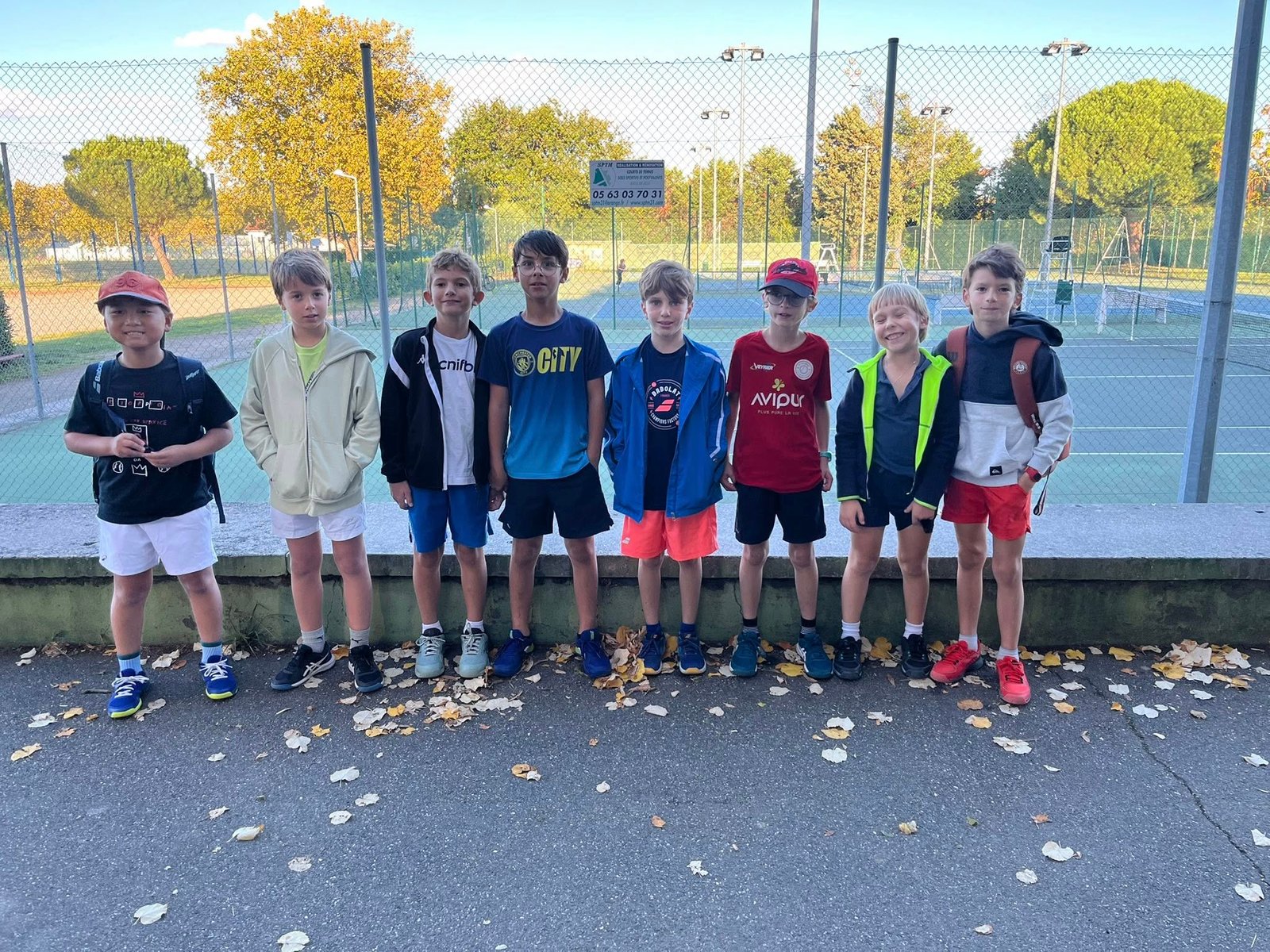 Cours de tennis pour enfants