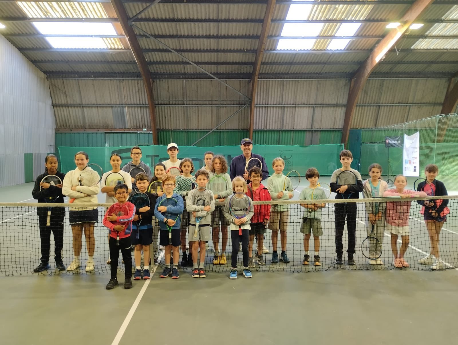 Enfants école de tennis